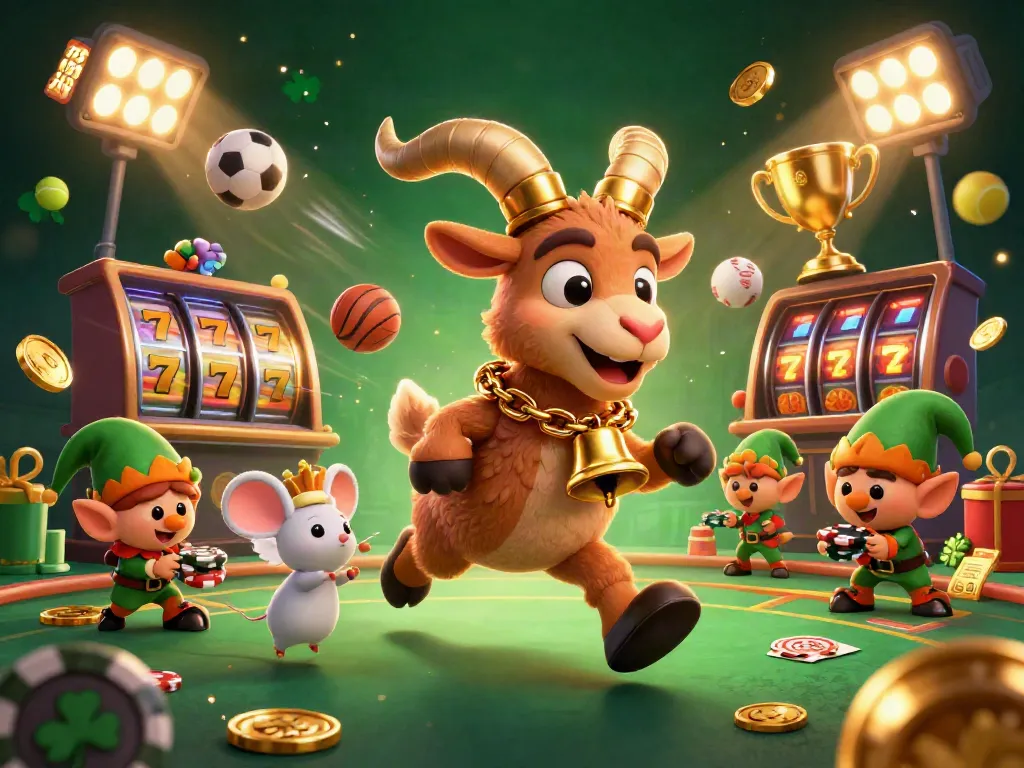 Experience festive gaming chaos at the f 168 casino with Krampus and elf gremlins.